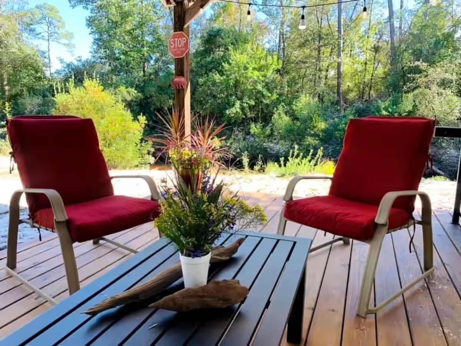 Elegant Log Cabin Creekside - Alabama - glamping.directory