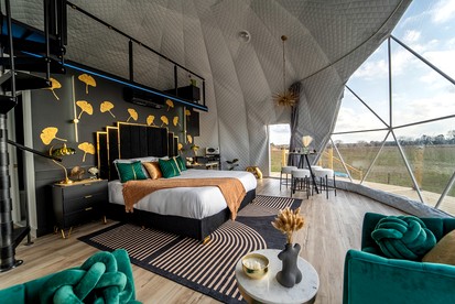 Incredible Luxurious Dome for a Relaxing Getaway in Smithville, Texas - Smithville, Texas - glamping.directory