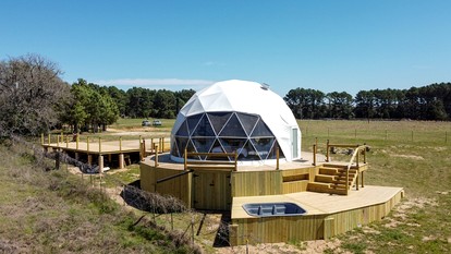 Incredible Luxurious Dome for a Relaxing Getaway in Smithville, Texas - glamping.directory