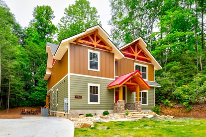 Picturesque Cabin with Game Room and Outdoor Pool in Gatlinburg, Tennessee - glamping.directory