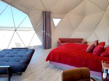 Spectacular Design Dome with Incredible Desert Views in Willcox, Arizona - Wilcox, Arizona - glamping.directory