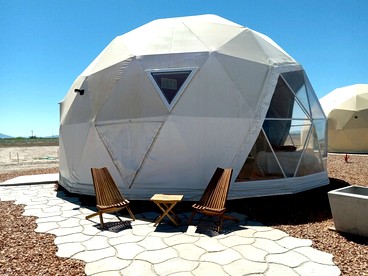 Spectacular Design Dome with Incredible Desert Views in Willcox, Arizona - Wilcox, Arizona - glamping.directory