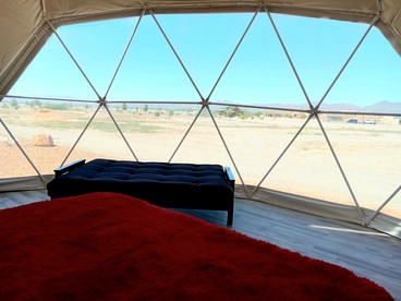 Spectacular Design Dome with Incredible Desert Views in Willcox, Arizona - Wilcox, Arizona - glamping.directory