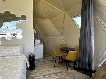 Spectacular Design Dome with Incredible Desert Views in Willcox, Arizona - Wilcox, Arizona - glamping.directory