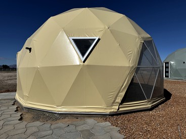 Spectacular Design Dome with Incredible Desert Views in Willcox, Arizona - Wilcox, Arizona - glamping.directory
