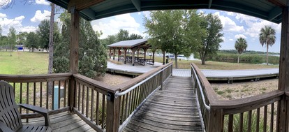 Colorful Waterfront Cabin Rentals on the Braden River near Sarasota, Florida - Bradenton, Florida - glamping.directory
