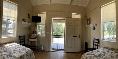 Colorful Waterfront Cabin Rentals on the Braden River near Sarasota, Florida - Bradenton, Florida - glamping.directory