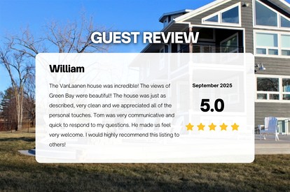 Lakefront Cottage with Nice Sights in Green Bay, Wisconsin - Green Bay, Wisconsin - glamping.directory
