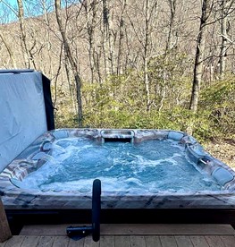 Wintergreen Getaways in this Charming Cabin Rental with Hot Tub and Fire Pit - Wintergreen, Virginia - glamping.directory