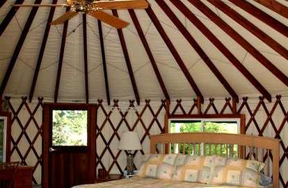 Tree House Yurt in Austin, Texas, Perfect for a Glamping Getaway - Burnet, Texas - glamping.directory