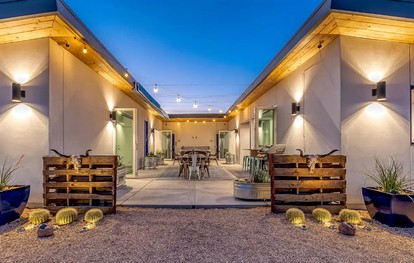 Stunning Yucca Valley Rental with a Hot Tub for Glamping in California - Yucca Valley, California - glamping.directory