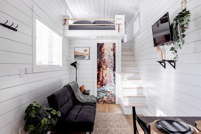 Vistas of Zion: Tiny Home Sanctuary with Unforgettable Views in Apple Valley - Apple Valley, Utah - glamping.directory