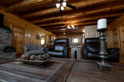 Spacious Great Smoky Mountains Cabin Rental on one of the Best Tennessee Family Resorts - Pigeon Forge, Tennessee - glamping.directory