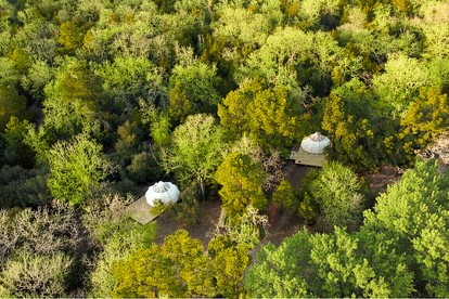 Scenic Glamping Tent Stay with Cozy Lounge Space in Smithville, Texas - glamping.directory