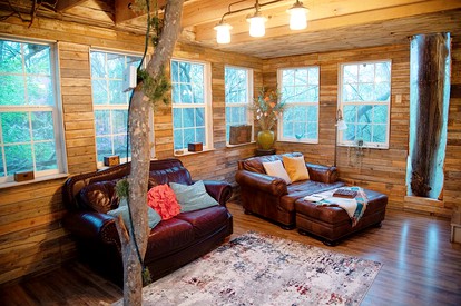 Creekside Tree House with Private Pool in Celeste, Texas, for Memorable Glamping Stays in the South - Celeste, Texas - glamping.directory