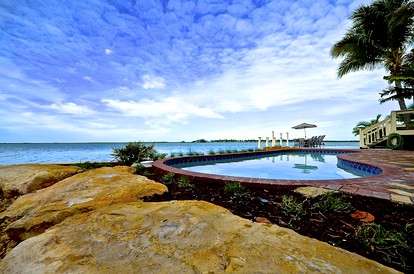 Extraordinary Waterfront Vacation Rental with Private Lagoon Pool in Bay Point, Florida Keys - Key West, Florida - glamping.directory