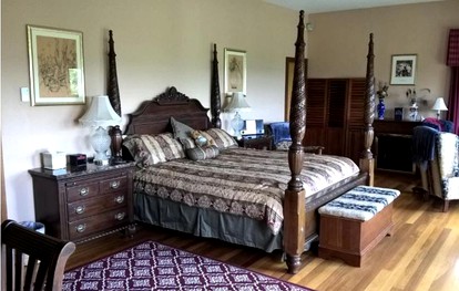 Cozy Suite Rental in a Bed and Breakfast with Fireplace and Magnificent Mountain Views near New Hampshire's Newfound Lake - Hebron, New Hampshire - glamping.directory