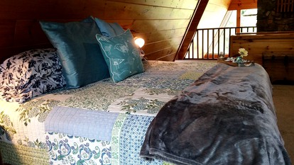 Secluded A-Frame Cabin with Incredible Views near Mountain Fork River in Oklahoma - Smithville, Oklahoma - glamping.directory