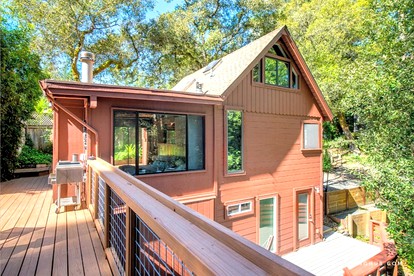 Rustic Cabin Rental with Hot Tub near the Russian River in Guerneville, California - glamping.directory