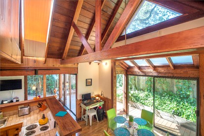 Rustic Cabin Rental with Hot Tub near the Russian River in Guerneville, California - Guerneville, California - glamping.directory