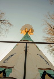 Serene Teepee Escape with Soulful Ambiance in Salt Lick, Kentucky - Salt Lick, Kentucky - glamping.directory