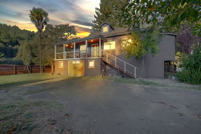 Stylish Dog-Friendly Cabin with Deck and Yard near Russian River in Monte Rio, California - glamping.directory
