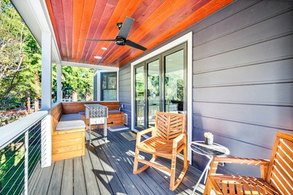 Stylish Dog-Friendly Cabin with Deck and Yard near Russian River in Monte Rio, California - Monte Rio, California - glamping.directory