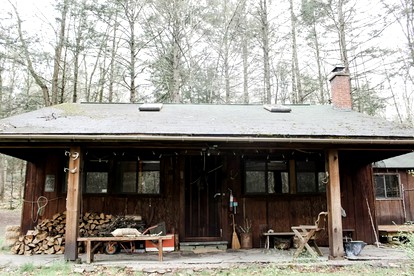 Rustic Cabin Retreat on the Ten Mile River in Narrowsburg, New York - glamping.directory