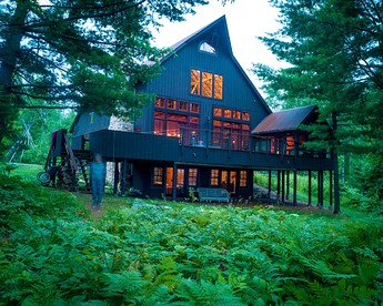 Luxury Barn Rental for a Unique Vacation on Madeline Island, Lake Superior, WI - glamping.directory