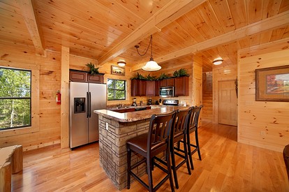 Cozy Family Cabin Rental with a Hot Tub in the Vacation Town of Gatlinburg, TN - Gatlinburg, Tennessee - glamping.directory
