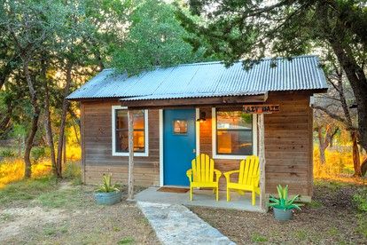 Secluded Johnson City Cabin Rental for Glamping near Austin - glamping.directory