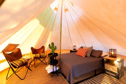 Secluded Johnson City Cabin Rental for Glamping near Austin - Johnson City, Texas - glamping.directory