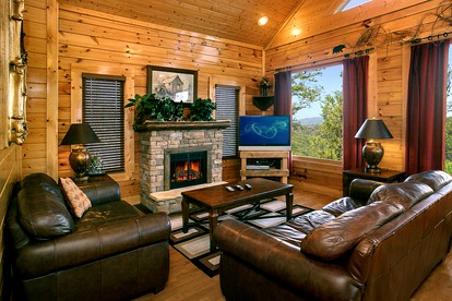 Lovely Smoky Mountains Cabin with a Hot Tub - Sevierville, Tennessee - glamping.directory