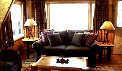 A-Frame Lodge on the River in Irwin, Idaho - Irwin, Idaho - glamping.directory