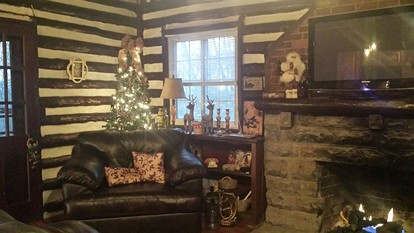 Log Cabin Hideaway in the Woods near Knoxville, Tennessee - Knoxville, Tennessee - glamping.directory