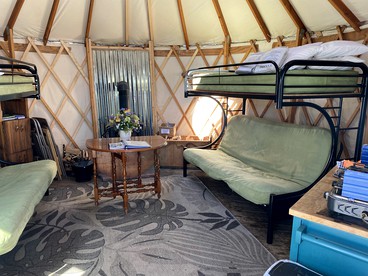 Rustic Yurt Rental near Enchanted Circle Scenic Byway in Red River, New Mexico - US, New Mexico - glamping.directory