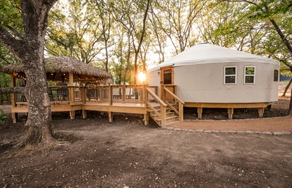 A Yurt for Everyone: Family and Friends Getaway in Bandera, TX - glamping.directory