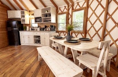A Yurt for Everyone: Family and Friends Getaway in Bandera, TX - Bandera, Texas - glamping.directory