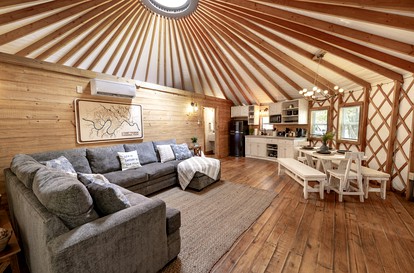 A Yurt for Everyone: Family and Friends Getaway in Bandera, TX - Bandera, Texas - glamping.directory