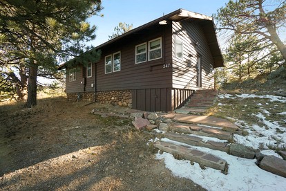 Charming Pet Friendly Cabin with Barbecue and Hot-tub in Estes Park, Colorado - glamping.directory