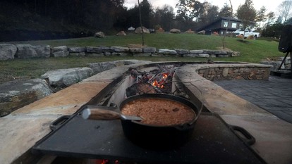 Secluded Rustic Chic Glamping Escape with Canvas Bell Tent and Tree Canopy in Waynesville, North Carolina - Waynesville, North Carolina - glamping.directory