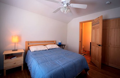 Simple Double Room at Yoga and Wellness Retreat near Asheville, North Carolina - Marshall, North Carolina - glamping.directory