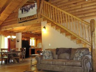 Deluxe Log Cabin with a Hot Tub in the Smoky Mountains of North Carolina - Clyde, North Carolina - glamping.directory