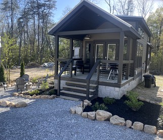 Breathtaking Tiny House Settled Between Trees in Tracy City, Tennessee - glamping.directory
