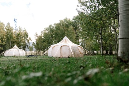Luxurious Eco-Friendly Bell Tent, Perfect for a Couples Escape to Nature in Island Park, Idaho - glamping.directory