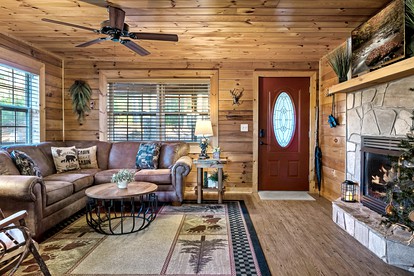 Red Bird Cabin Close to Blue Ridge Mountains - Morganton, Georgia - glamping.directory