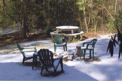 Rustic Log Cabin Rental with Picnic Area in Cosby, Tennessee - Cosby, Tennessee - glamping.directory