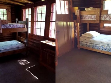 Lakeside Cabin Rental with a Boat Launch near Tomahawk, Wisconsin - Tomahawk, Wisconsin - glamping.directory
