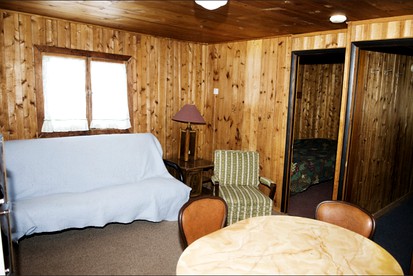 Waterfront Camping Cabin on Pickerel Lake near Three Lakes, Wisconsin - Pickerel, Wisconsin - glamping.directory