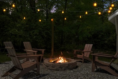 Beautiful Cabin with Fire Pit and Foosball in Luray, Virginia - Luray, Virginia - glamping.directory
